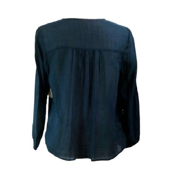 NWT Old Navy embroidered tasseled top S - Picture 3 of 3